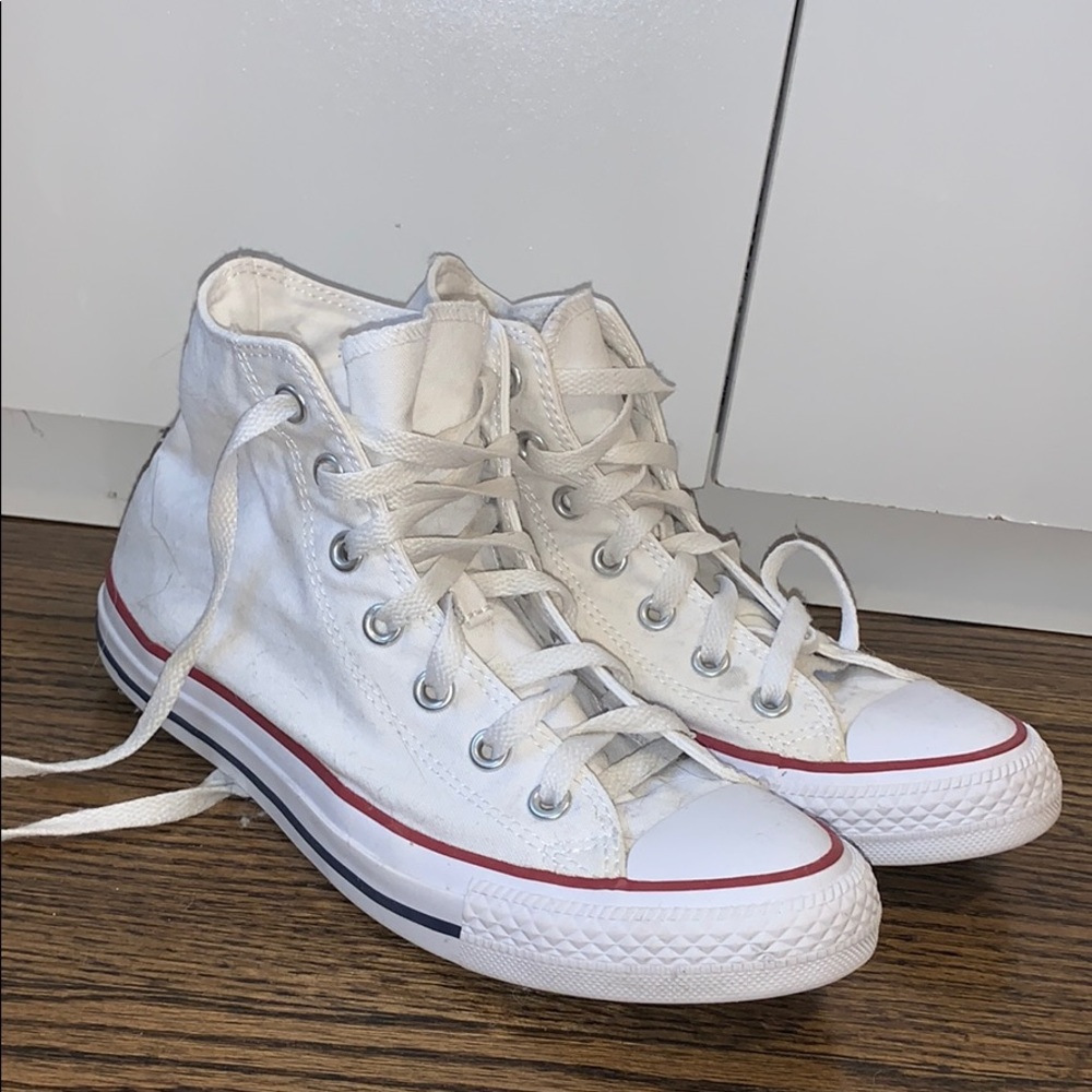 Like New White Converse